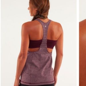 Lululemon Turbo Tank Bordeaux Drama Tonka Sz 4